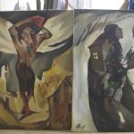 612 2053 OIL PAINTINGS